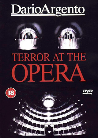 Terror at the Opera (1987) Dario Argento. kauhu --- DVD