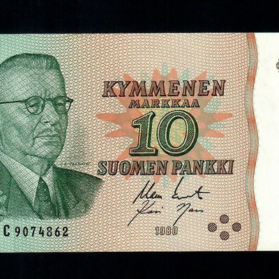 10mk 1980 C KO-Nar Pakkasileä