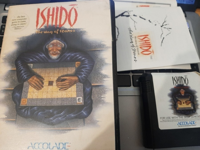 Sega Genesis Ishido Way of the Stones CIB