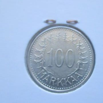 100 markkaa 1956