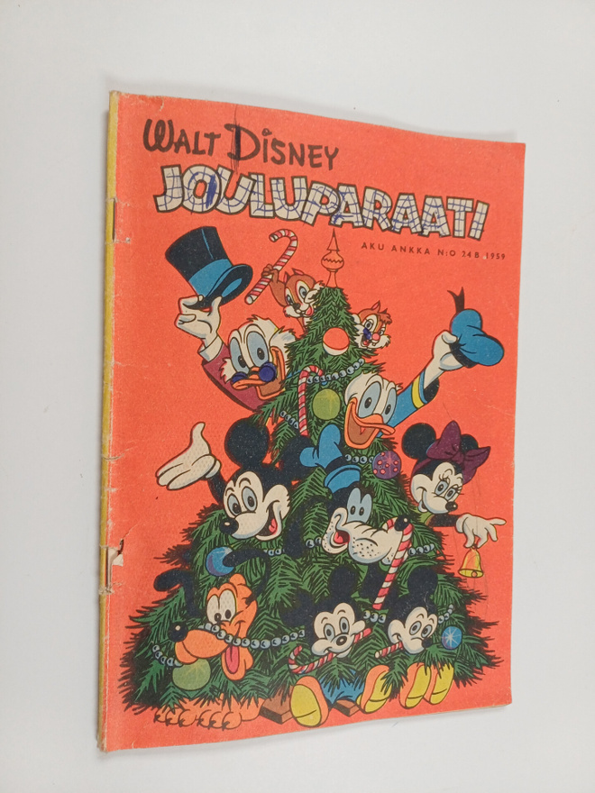 Aku Ankka 24B/1959 : Jouluparaati