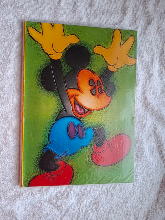 Vintage kirjelehtiö Mikki Hiiri