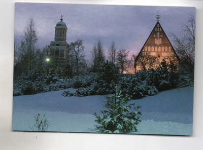 Hollola: kirkko jouluna 1989