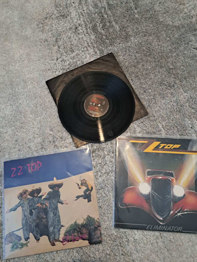 Zz top lp:levyt 3kpl