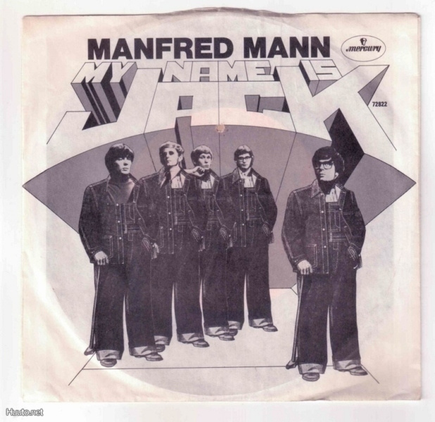 Vinyyli-Single: MANFRED MANN: MY NAME IS JACK/THERE IS A MAN