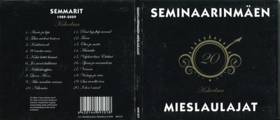 SEMINAARIMÄEN MIESLAULAJAT . CD-LEVY . KOKOELMA