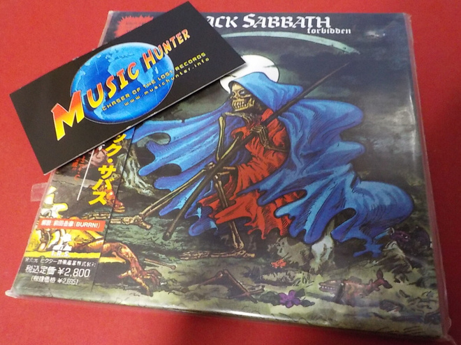 BLACK SABBATH - FORBIDDEN UUSI JAPANI PAINOS CD