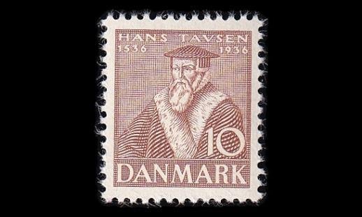 Tanska 230 ** Reformaatio 10 öre (1936)