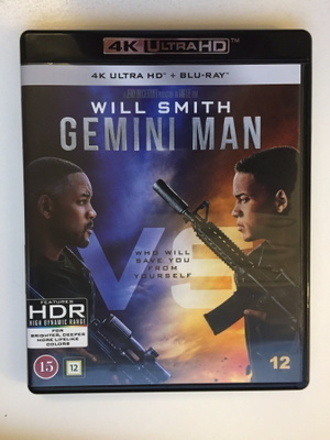 Gemini Man (4K Ultra HD + Blu-ray) ohjaus Ang Lee (2019)