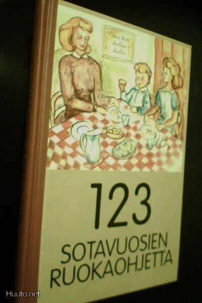 123 SOTAVUOSIEN RUOKAOHJETTA (2003) Sis.postikulut