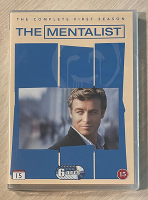 Mentalist: Kausi 1 (6DVD) Simon Baker (UUSI)