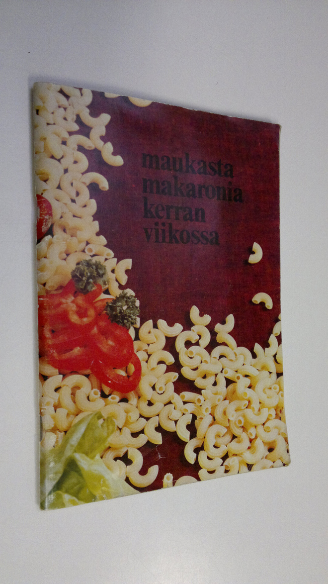 Maukasta makaronia kerran viikossa