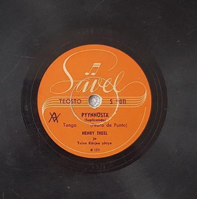 Savikiekko 1949 - Henry Theel - Sävel S 9011