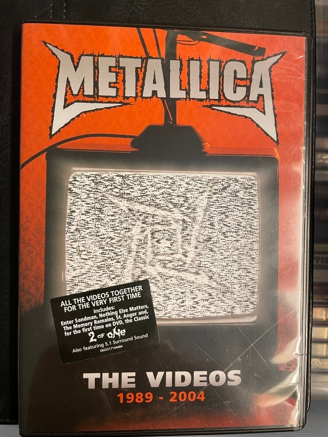 METALLICA - The Videos 1989-2004 Multichannel DVD