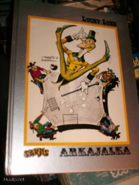 Lucky Luke ARKAJALKA ( 1988 SARJIS ) Kovakant. (Sis.pk:t)