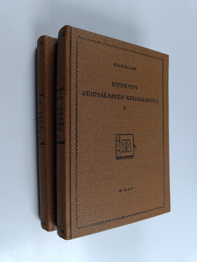 O. A. Kallio : Uudempi suomalainen kirjallisuus 1-2