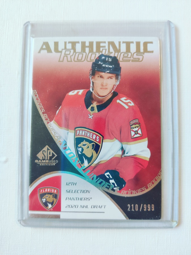 Anton Lundell - 21-22 SPGU Authentic Rookies /999