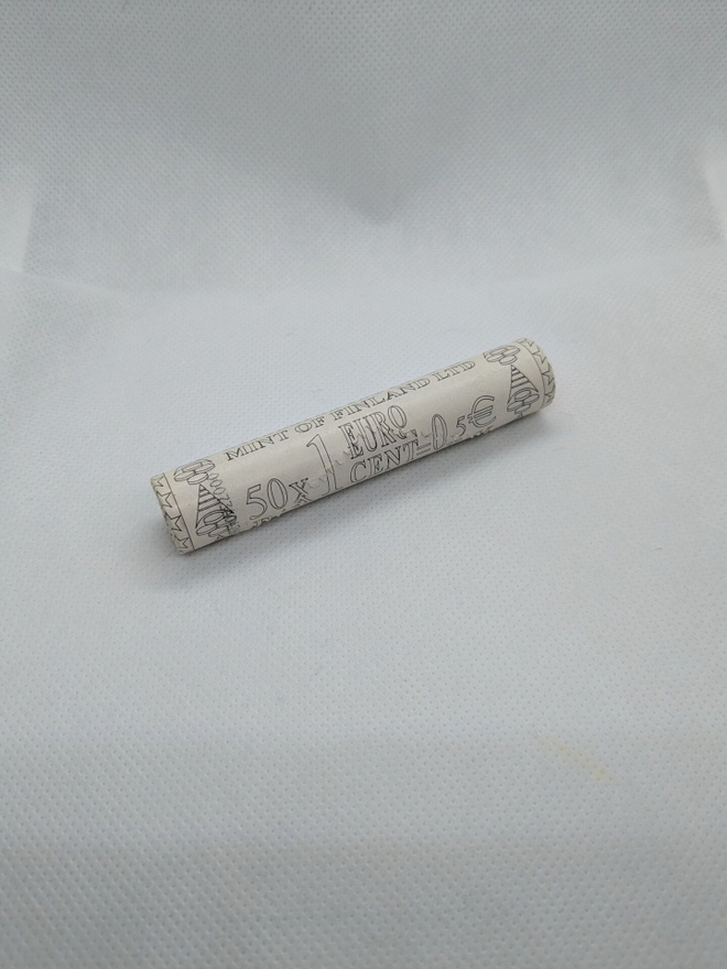 1 Centin  kolikkorulla, Suomi 2004