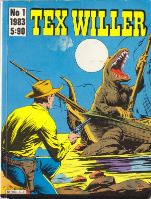 Tex Willer 1/1983 Kaappaus merellä 3/3 Aavikon vaeltajat 1/3