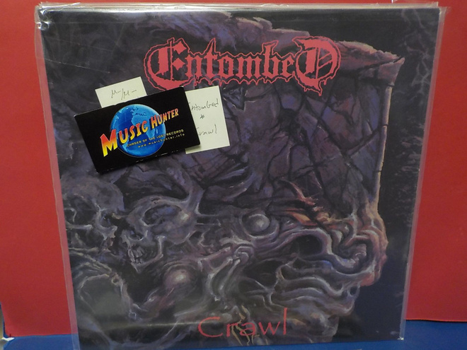 Entombed - Crawl M-/M- LP