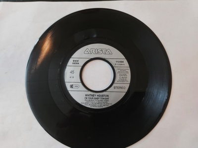 WHITNEY HOUSTON - I'M YOUR BABY TONIGHT 7 "