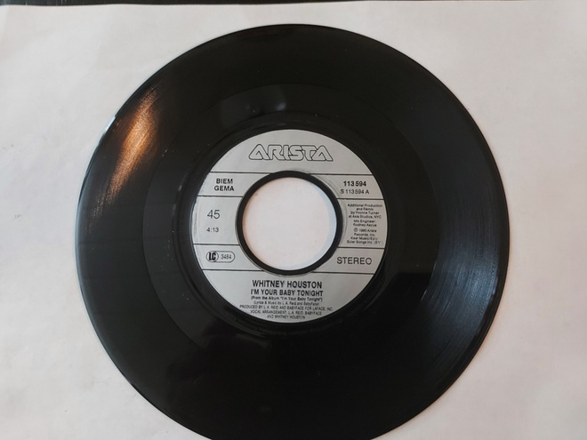 WHITNEY HOUSTON - I'M YOUR BABY TONIGHT 7 "