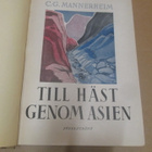 C. G. Mannerheim: Till häst genom Asien ( v 1942 hieno !! ) - pikkukuva 1