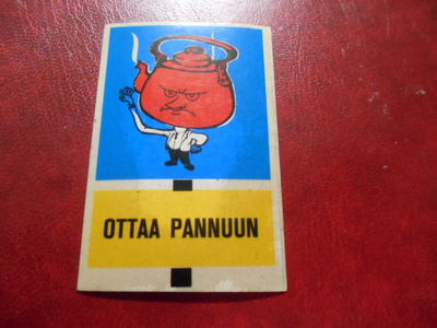 Purkkatarra Jenkki Kuvahuuli Ottaa pannuun