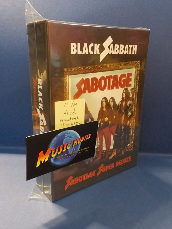 BLACK SABBATH - SABOTAGE M/M EU 2021 4CD SUPER DELUXE BOX
