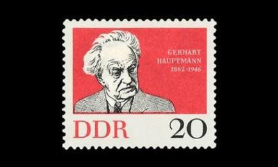 DDR 925 ** Gerhart Hauptmann (1962)