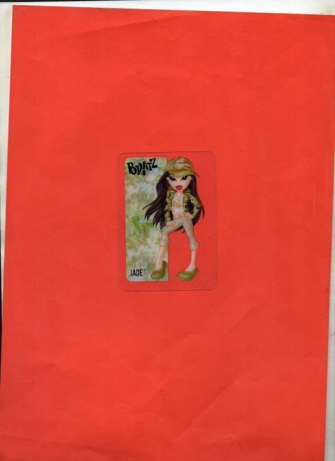 BRATZ n:o 16 Jade. Keräilykortti