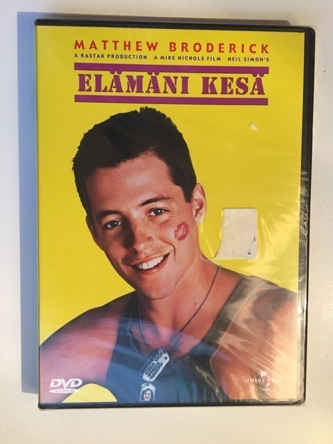 Elämäni kesä (1988) Matthew Broderick [DVD] UUSI MUOVEISSA!