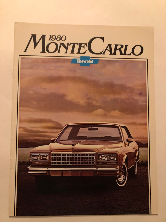 Myyntiesite Chevrolet Monte Carlo - 1980