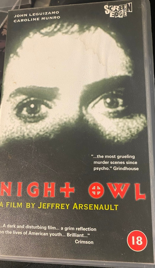 Night Owl 1993 VHS Jeffrey Arsenault