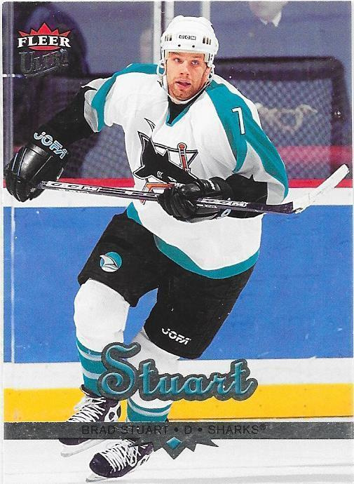 2005-06 Ultra #164 Brad Stuart San Jose Sharks