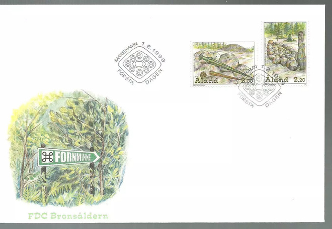 ÅLAND EPK FDC 1/1999: Pronssikausi sarja