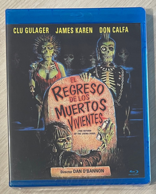 Return of the Living Dead (1985) uusi ja muoveissa
