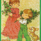 kortti Kay Sarah tai Holly Hobbie ym. Joulu - erilaisia - pikkukuva 1