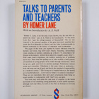 Homer Lane : Talks to parents and teachers - pikkukuva 2