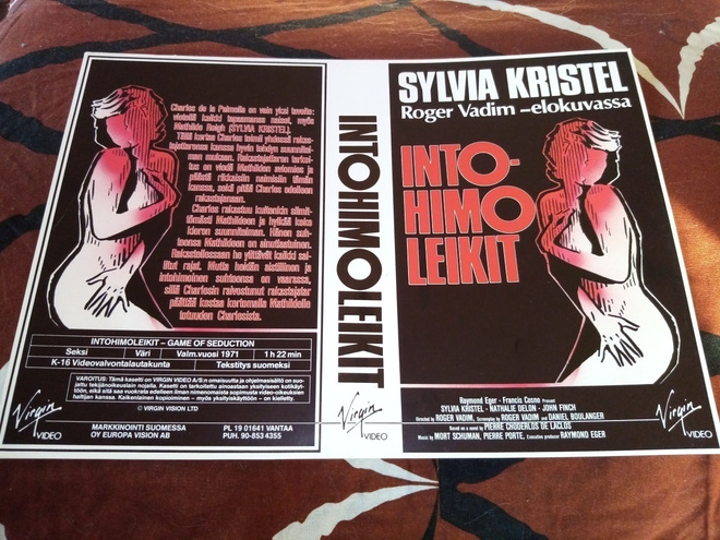 VHS kansipaperi INTOHIMOLEIKIT ( SIS POSTIKULU  )