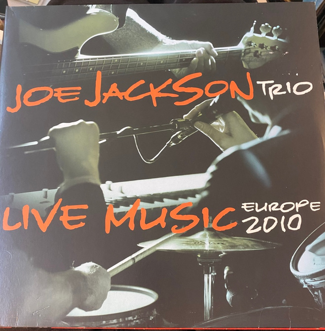 Joe Jackson Trio: Live Music Europe 2010 2LP