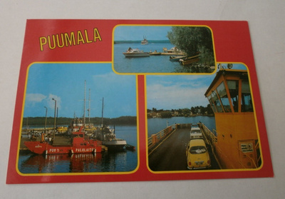 Puumala, monikuvapk, (lossi, palolaitoksen Norppa-alus ym.)