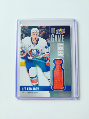 Leo Komarov 19-20 UD Game Jersey