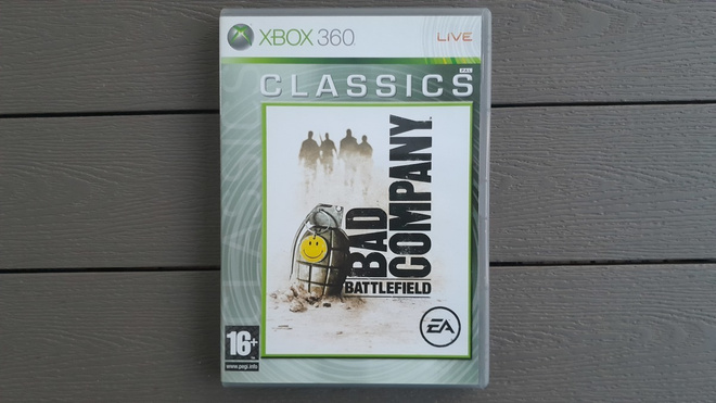 Xbox360: Bad Company Battlefield peli (2008)