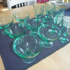 iittala Verna 6kpl jälkiruokakulho vaal,vihreät - pikkukuva 1