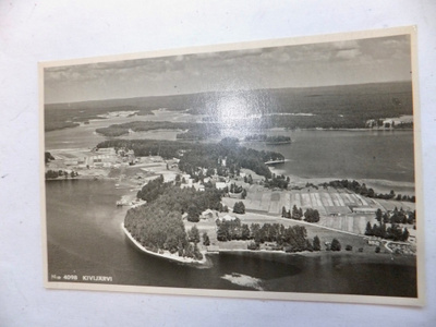 VANHA Postikortti Kivijärvi 1930-l Karhumäki