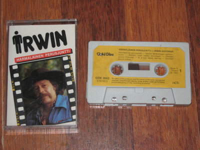 C-kasetti - IRWIN GOODMAN  Härmäläinen Perusjuntti EX+