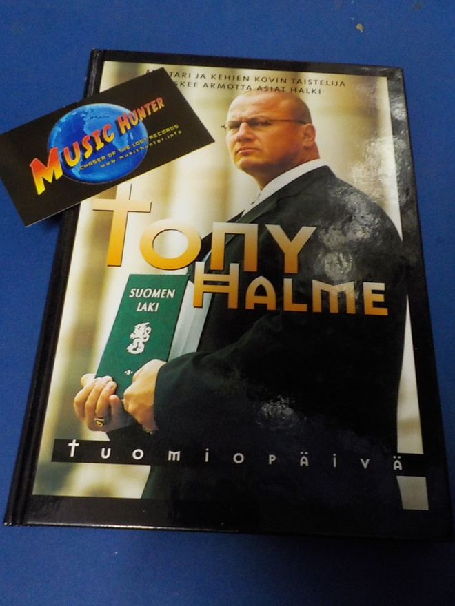 TONY HALME - TUOMIOPÄIVÄ KIRJA NIMMARILLA