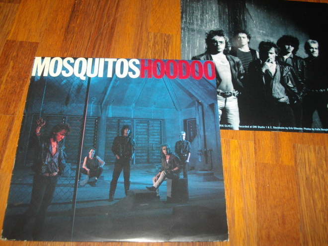 MOSQUITOS - Hoodoo - LP 1986  guitar,alt.rock EX