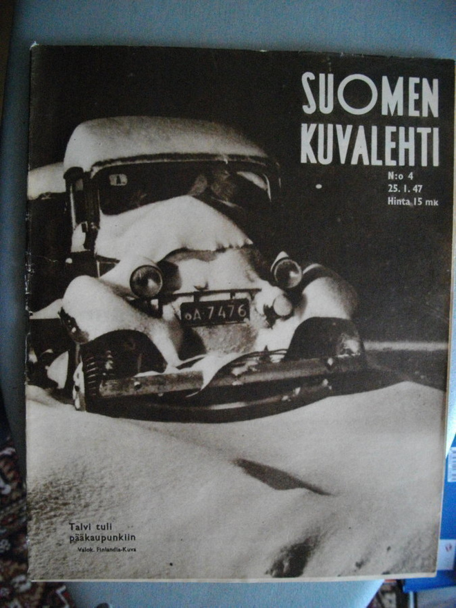 Suomen Kuvalehti Nro 4/1947 (6.11)